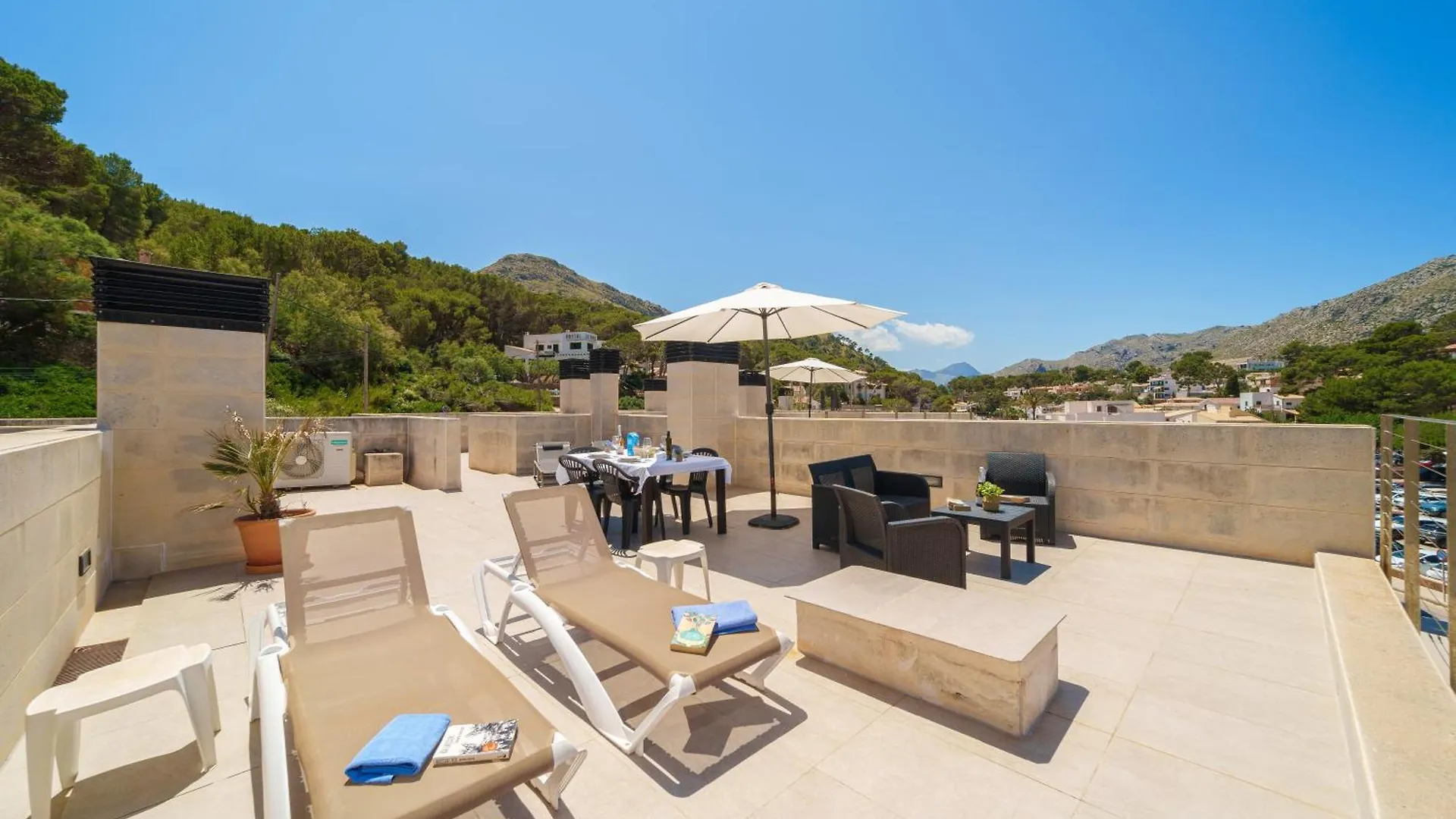 Apartment Ferienwohnung Mirador Blue J - Cala Sant Vicenc Cala de Sant Vicenc